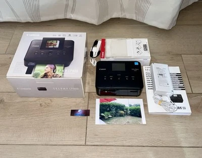 Imprimante photo Compact Canon Selphy CP800 Complète En Boîte Fonctionnelle - Photo 1/4