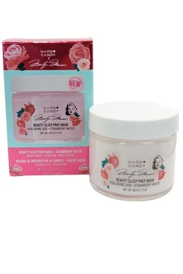 Hard Candy Beauty Sleep Prep Mask 60g Strawberry Water and Hyaluronic Acid - Image 1 of 4