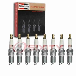 8 pc Champion Iridium Spark Plugs for 1993-2013 Chevrolet Corvette 5.7L 6.2L gt - Picture 1 of 5