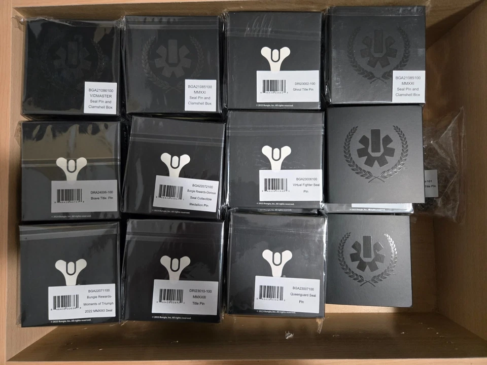 Alfinetes de selo Destiny 2 Bungie Rewards - Imagem 1 de 2