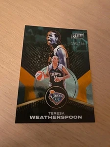 2025 WNBA Panini Giocatore del Giorno Teresa Cucchiaio Arancione Foil SP/199 - Foto 1 di 2