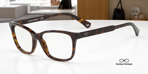 EMPORIO ARMANI EA3121 5026 Dark Havana Demo Lens 52 mm Womens Eyeglasses