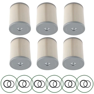 Fleetguard FS19915 for Detroit DD13 DD15 DD16 Fuel Filter 6Pack with O-rings - Picture 1 of 18
