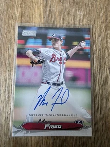 2024 Topps Stadium Club Max Fried Auto NUOVO DI ZECCA su carta autografo - Foto 1 di 2