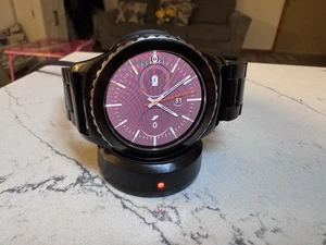 Montre connectée Samsung Gear S2 Classic d'occasion *acier inoxydable* - Photo 1 sur 4