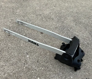 THULE Wheel-On Quick-Release Bike Wheel Holder P/N 593 (5881314) Roof Fork Mount - Picture 1 of 7