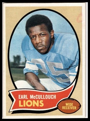 1970 Topps #195 Earl McCullouch - Image 1 of 2