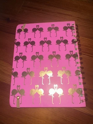 Planejador Lilly Pulitzer Flamingo ouro rosa 2018-2019 - Imagem 1 de 4