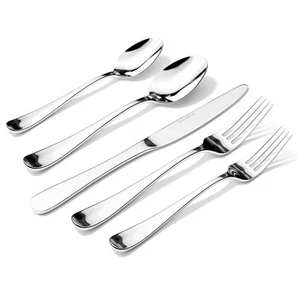 Silverware Set for 6, 30 Pieces Heavy Duty Stainless Steel Flatware Set, Mirr... - Bild 1 von 7