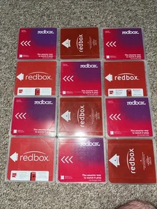 Redbox DVD Hüllen Kunststoff Film Leihhhhüllen verschiedene Zustände. Kaufen Sie eine oder viele - Bild 1 von 3