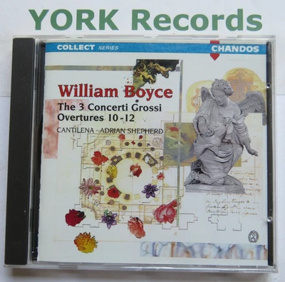 BOYCE - 3 Concerti Grossi / Overtures 10-12 SHEPHERD Cantilena - Ex CD Chandos - Image 1 of 3