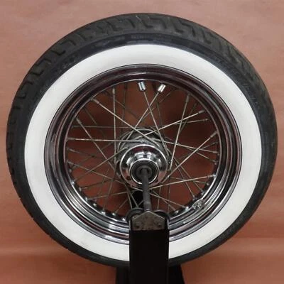 2000 - 2006 Harley Davidson Heritage Softail FLSTCI Front Wheel Rim Tire MT90B16 - Image 1 of 4