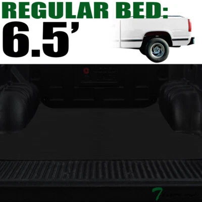 Topline For 1997-2000 Chevy/GMC C10 CK C/K 6.5 Ft Rubber Truck Bed Mat Liner V2 — 第 1/4 张图片