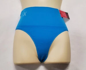Yummie * Women's Seamless Shaping THONG * High Waisted -Blue Panty - New w/Tag - Picture 1 of 4