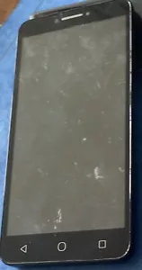 Alcatel Pixi 4 (6) 9001X Black 8GB Android Smartphone (Cracked) - Picture 1 of 2