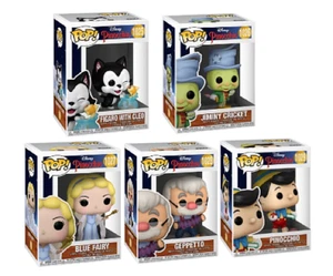 Funko Pop Disney Pinocchio ALL 5 Characters as a Set! - Picture 1 of 12