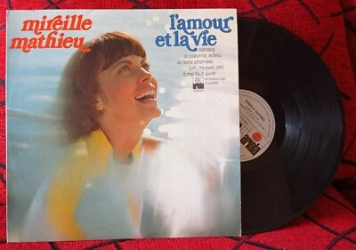 MIREILLE MATHIEU ** L'Amour Et La Vie ** ORIGINAL 1974 SPAIN LP - Image 1 of 4