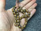 Antike Venezianische Glasperlen - Antique Venetian Black Eye trade beads