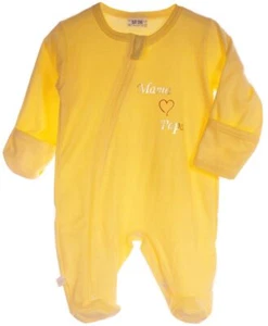Mono de peluche bebé 44 50 56 62 68 74 80 pijama ropa mamá papá - Imagen 1 de 4