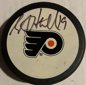 Scott Hartnell Hand Signed Autograph Auto Philadelphia Flyers Puck Hungry 4 More - Picture 1 of 2