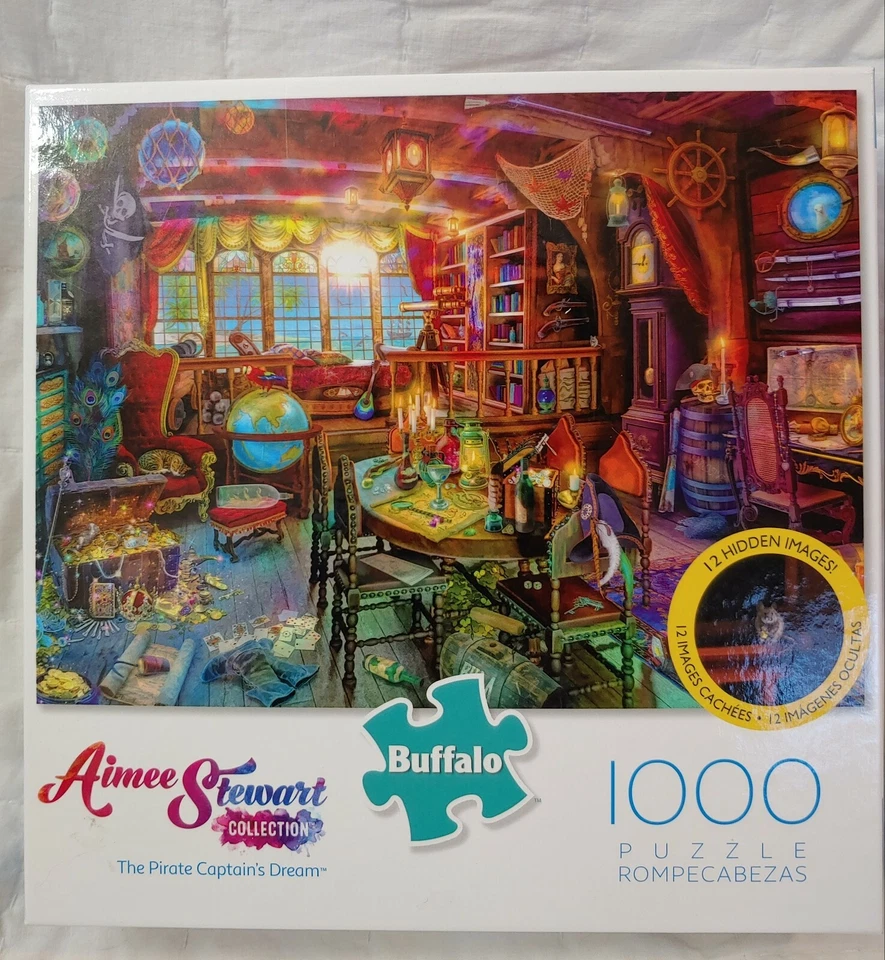 Buffalo Games 12706 Aimee Stewart The Pirate Captains Dream - 1000 Piece Jigsaw
