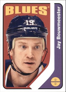 2014-15 (BLUES) O-Pee-Chee Retro #480 Jay Bouwmeester