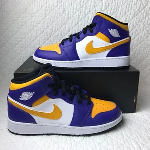 Nike Air Jordan 1 Mid (GS) Schuhe Jugend Kinder Größe 6,5Y Dark Concord DQ8423-517 - Bild 1 von 13