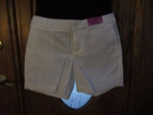 Nuevo con etiquetas Pantalones Cortos Merona 5" Talla 2 Blanco Tipo Ojales Material - Imagen 1 de 2