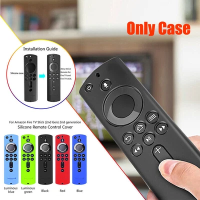 For Amazon+Fire TV Stick 4K Replacement Remote Control With Voice 2nd Gen Case - Image 1 of 4