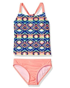 Freestyle Revolution Girls Tankini Swimsuit Multicolor Size 12 5862 - Picture 1 of 2