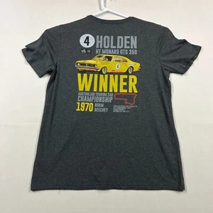 Holden Mustang GTS 350 Grey Cotton Blend Casual Cars Tee T Shirt Mens Medium M - Picture 1 of 14