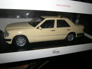 1:18 iScale Mercedes-Benz W124 Clase E 1989-1994 "Taxi" en EMBALAJE ORIGINAL - Imagen 1 de 2