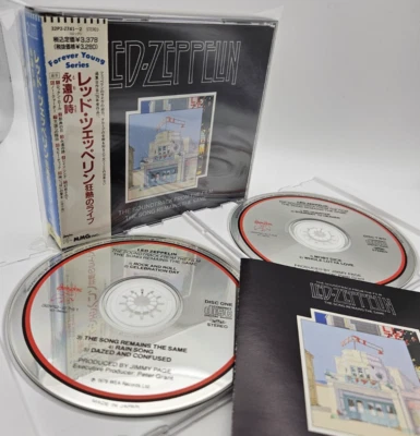 LED ZEPPELIN The Song Remains The Same Japan Vintage 2CD 32P2 2741-2 mit OBI ... - Bild 1 von 4