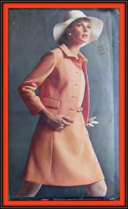DRESS Jacket SUIT New York Designers McCall's N/1059 Vtg 1968 Sewing Pattern - Picture 1 of 3