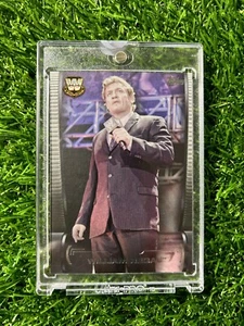 William Regal 2021 Topps WWE Undisputed #72 Blank Back Proof Card 1/1 w COA - Picture 1 of 5
