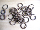 25 Stck geffnete Ringe Metall A-D=40mm, I-D=30mm, s=5mm gebraucht (siehe Foto)