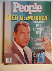 PEOPLE WEEKLY November 1991-Fred MacMURRAY - Foto 1 di 1