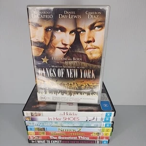 Cameron Diaz DVD Bundle Gangs NY Sweetest Thing Holiday My Sister's Keeper Shrek - Picture 1 of 17