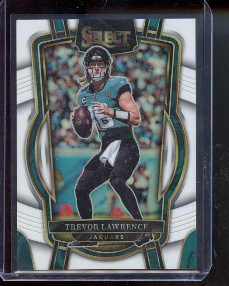 2022 Panini Select White Prizm #145 TREVOR LAWRENCE /35