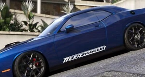 Strip Car Racing Need Vinyl Car Decal Sticker Fit for Durango & Ram Trucks - Picture 1 of 8