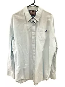 Coogi Australia Mens Size 8/XXL Classic Fit Button Down Long Sleeve Shirt Stripe - Picture 1 of 11