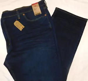 LEVIS 541 Athletic Taper Jeans Stretch Roomy Seat & Thigh Big & Tall The Rich - Picture 1 of 8