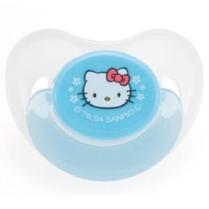Richell Hello Kitty Babies Pacifier with Cap N Clear Blue Newborn