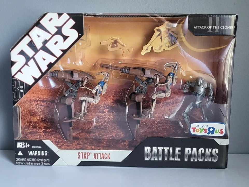 Hasbro Star Wars 30th Anniversary Stap Attack Toys R US 2007