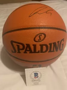 Luka Doncic Signed Basketball Full-Size Autographed Beckett COA Dallas Mavericks - Picture 1 of 3