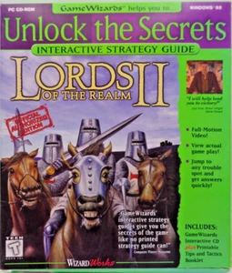 IBM PC -- LORDS OF THE REALM II (WIZARDWORKS - CD-ROM) #U.S. RELEASE - Picture 1 of 11