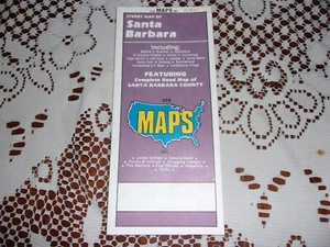 1989 Street Map of Santa Barbara  (81) - Picture 1 of 4