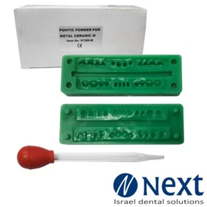 Dental modeling silicone wax pontic former metal ceramic crown bridges size M - Picture 1 of 3