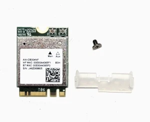 REALTEK AW-CB304NF PCIE WLAN BLUETOOTH WIFI CARD RTL8821CE - Picture 1 of 4