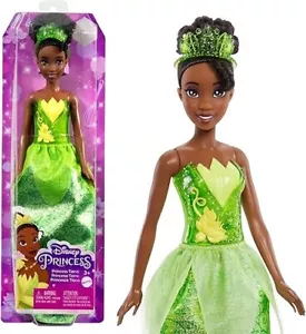 Mattel Disney Princess Toys, Tiana Fashion Doll, Sparkling Look Tiara Accessory - Picture 1 of 4